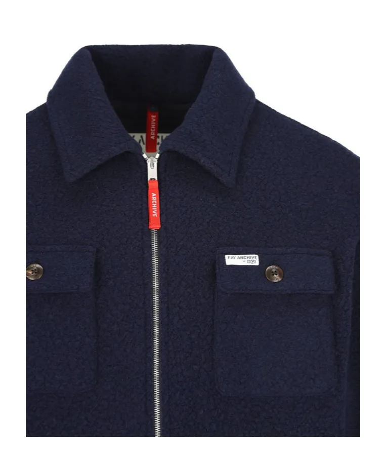 Zip-Up Over Shirt Jacket