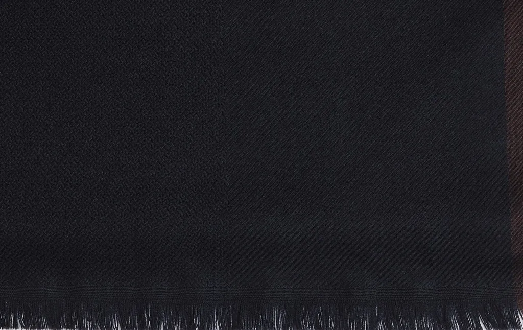Fringed Wool Scarf