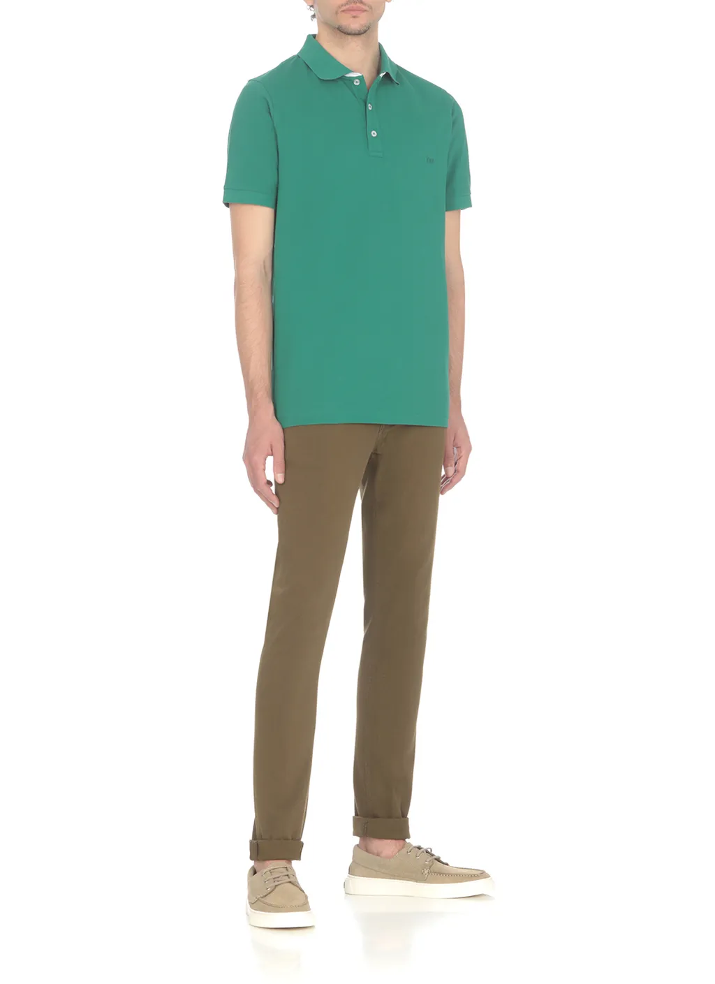Logo-Embroidered Piqué Polo Shirt