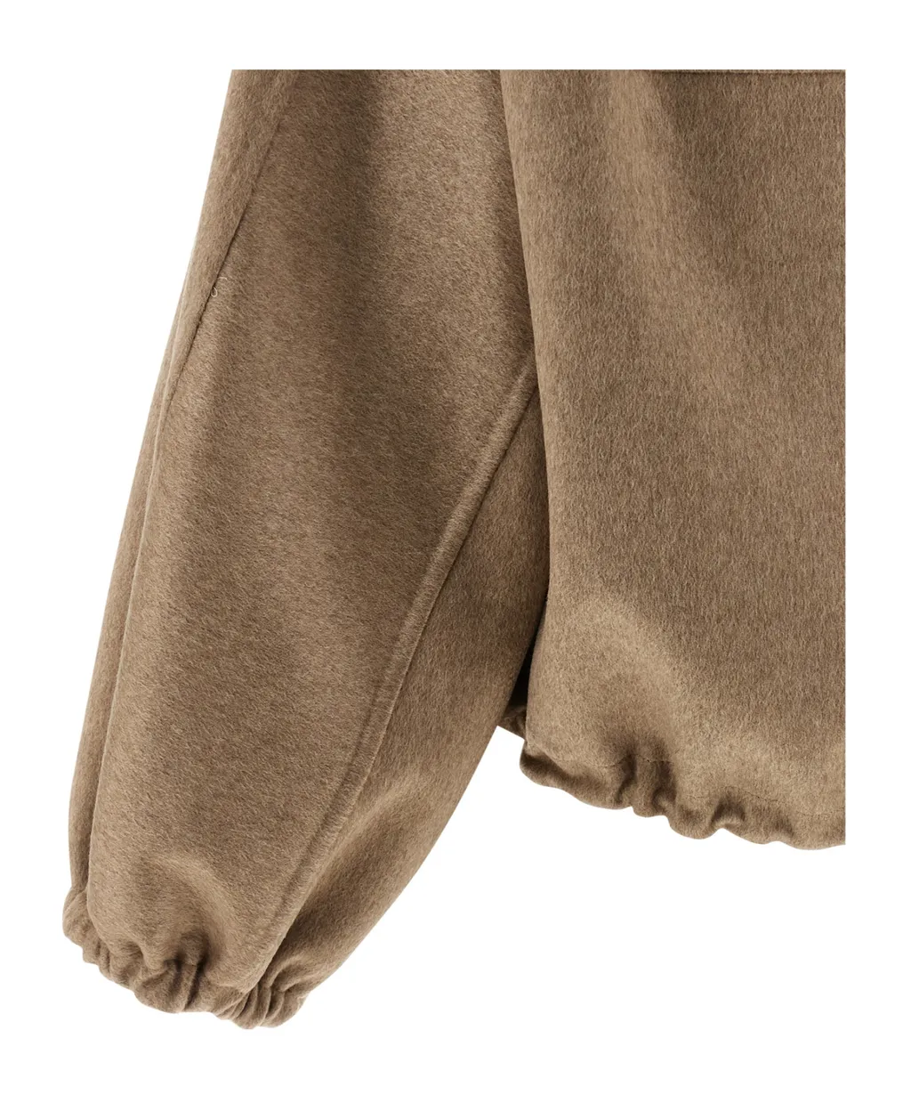 Zipped Bomber Jacket