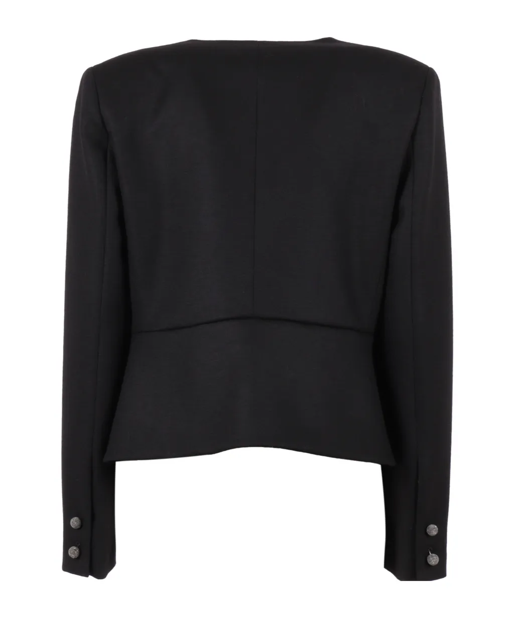 Long Sleeve Fitted Blazer