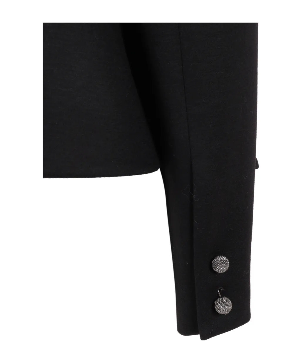 Long Sleeve Fitted Blazer