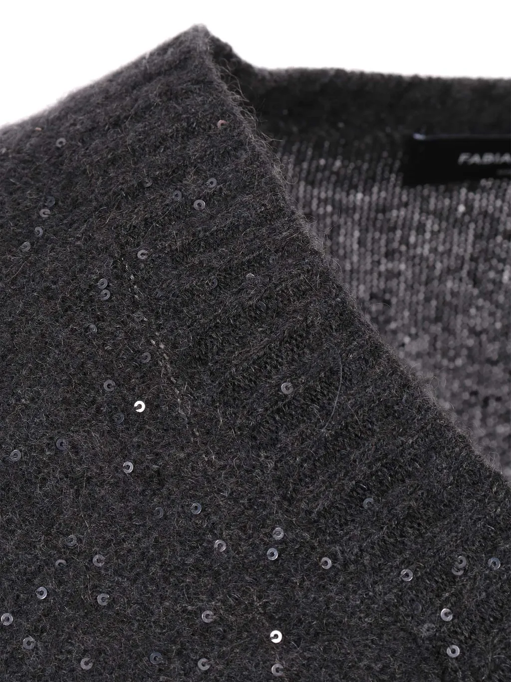 Embellished V-Neck Long Sleeved Jumper