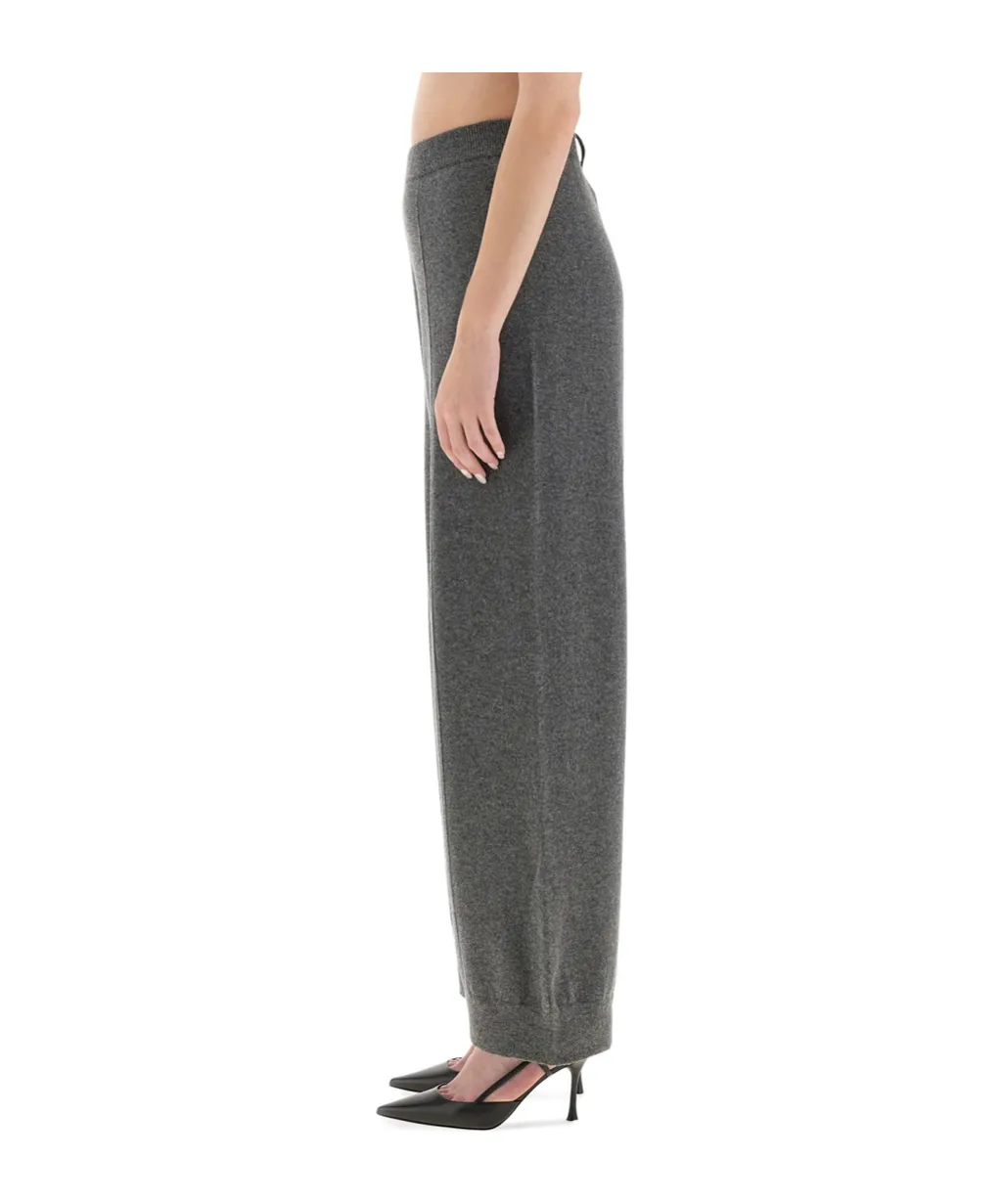 Jewel Detail Knitted Pants