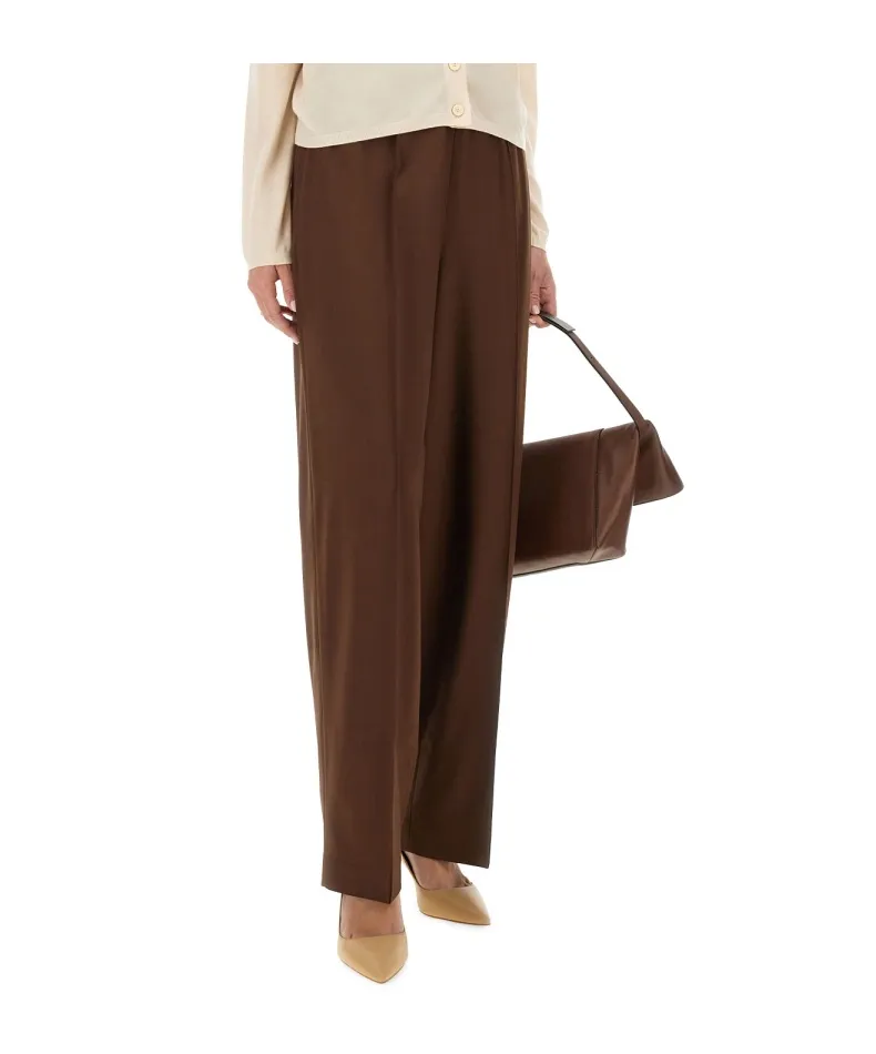 Straight-Leg Tailored Trousers