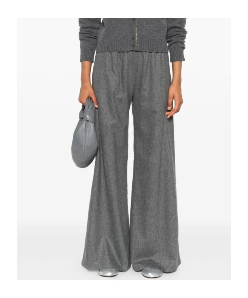 Elastic Waist Casual Pants