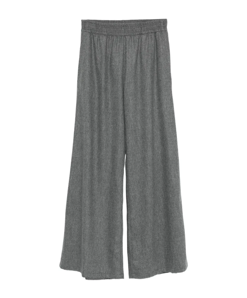 Elastic Waist Casual Pants