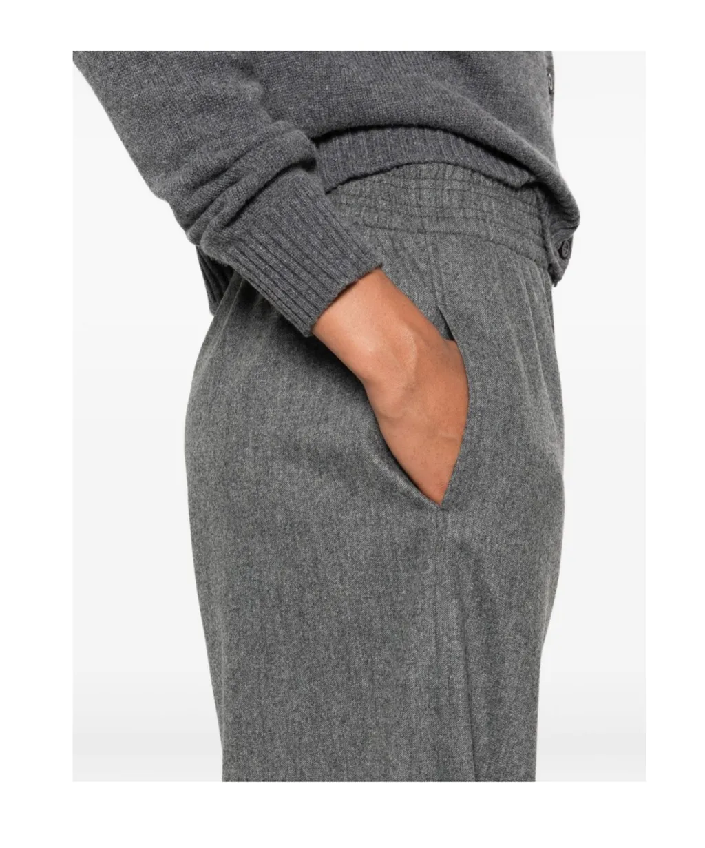 Elastic Waist Casual Pants