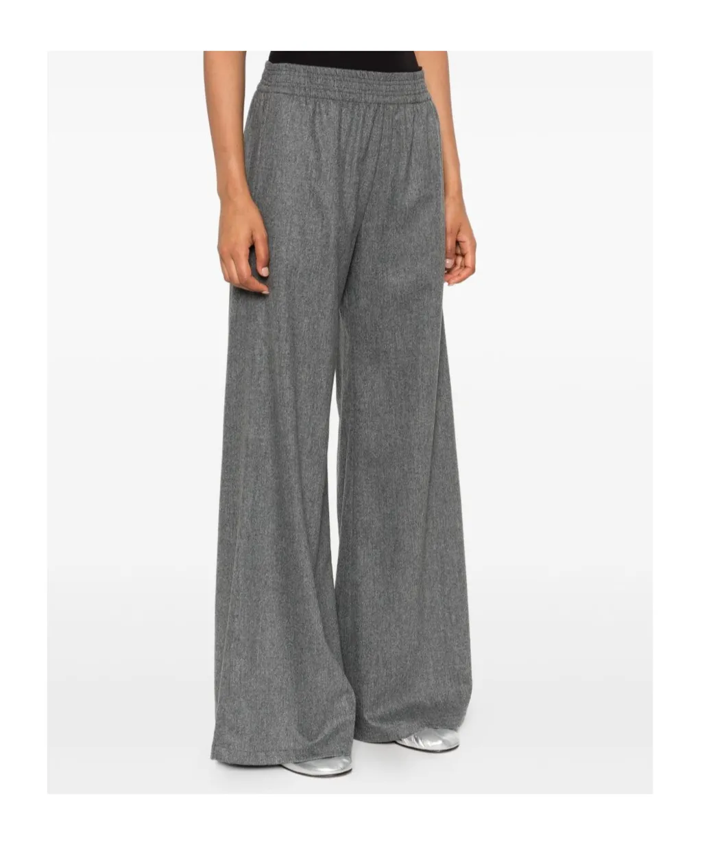 Elastic Waist Casual Pants