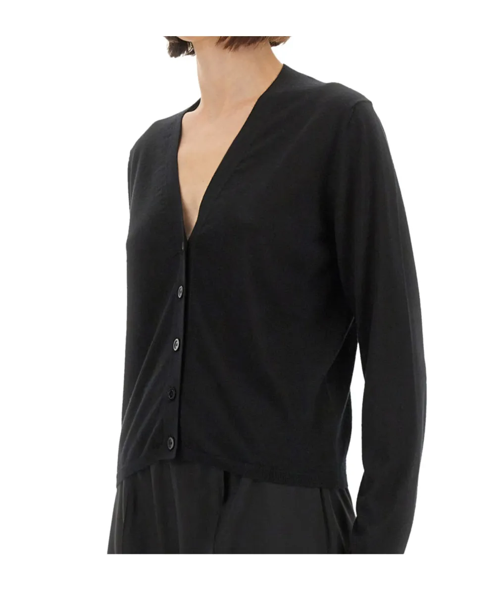 V-Neck Knitted Cardigan