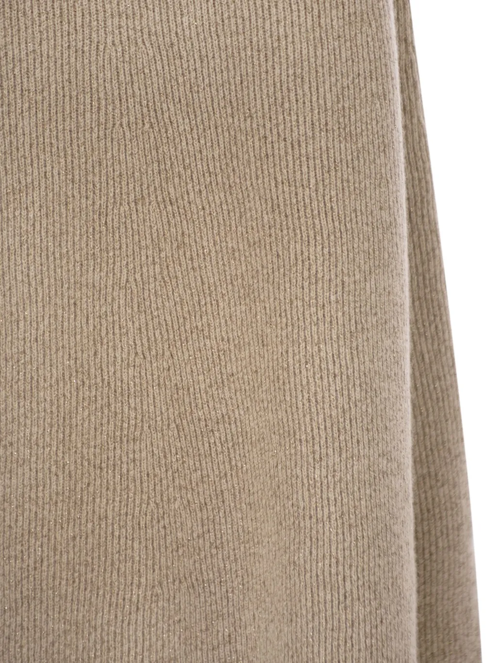 Platinum And Lurex Long Skirt