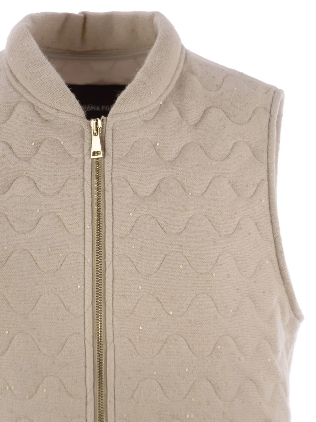 Zipped Gilet