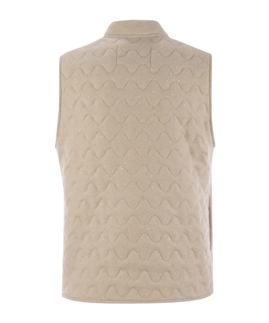 Zipped Gilet
