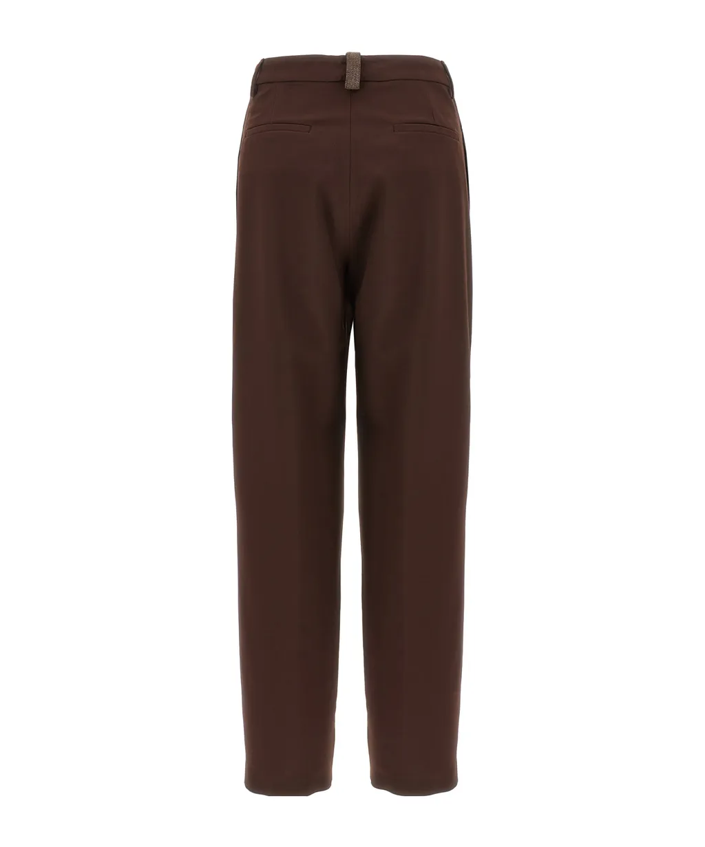 Jewel-Detail Trousers