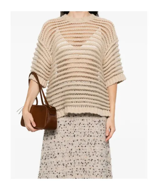 Lurex Crewneck Jumper