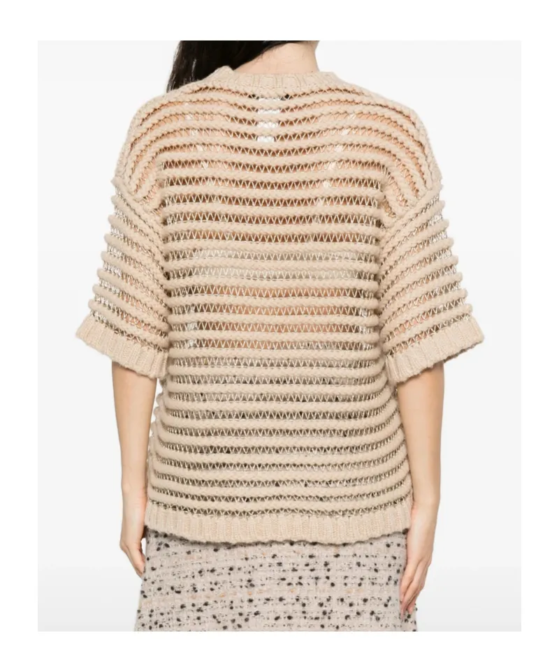 Lurex Crewneck Jumper