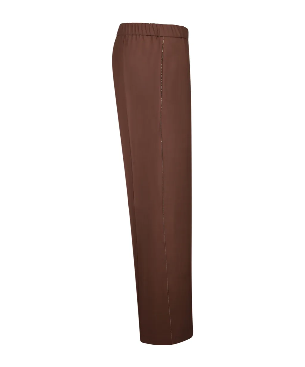 Elastic Fabric Trousers