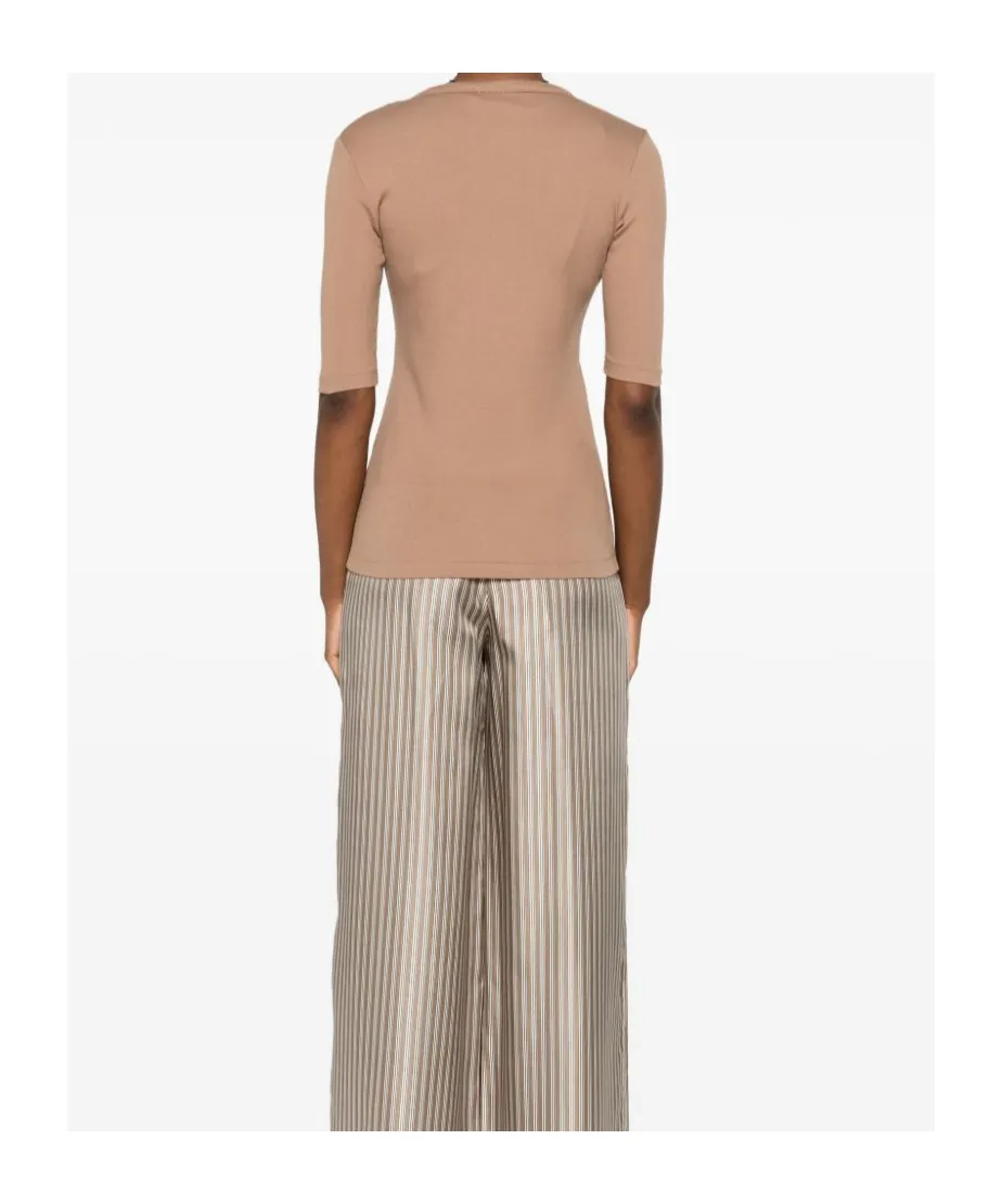 Embellished Neckline Top