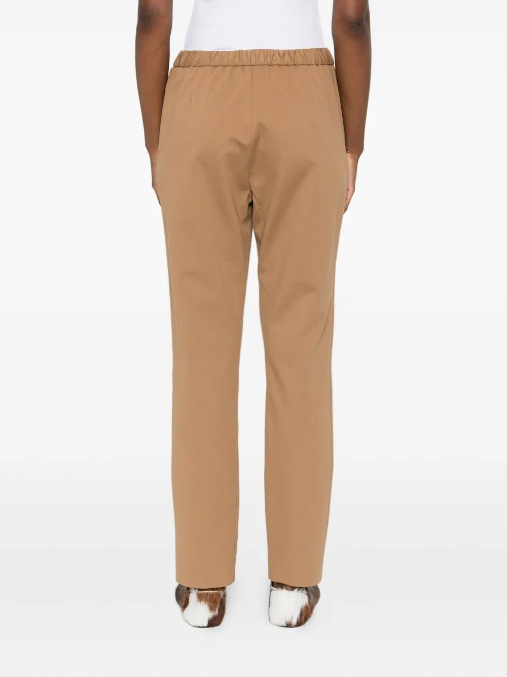 Pleated Drawstring Trousers