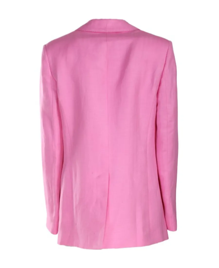 Single Breasted Long-Sleeved Blazer