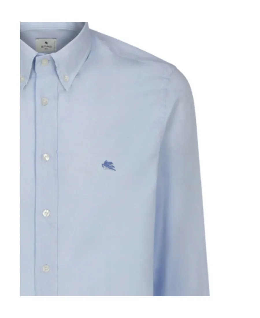 Buttoned Long-Sleeved Shirt