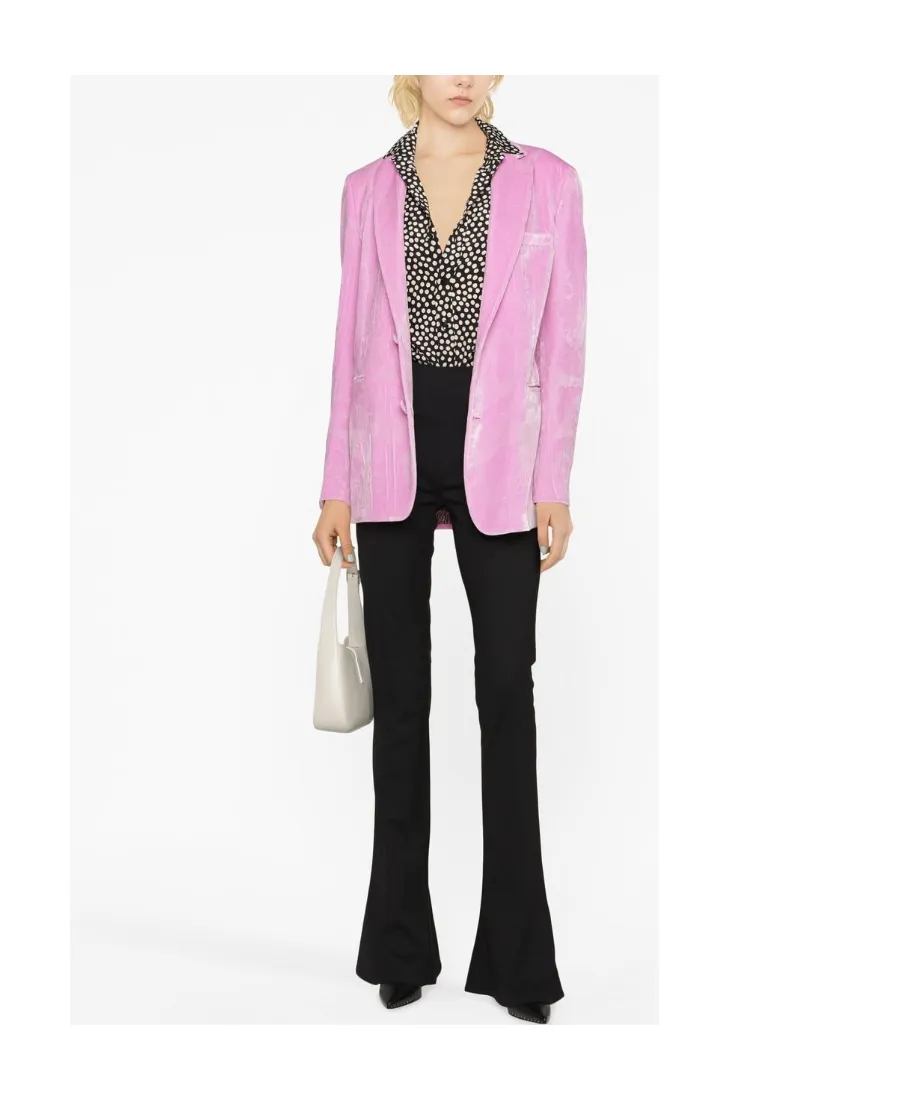 Maxi Paisley Pattern Velvet Jacket