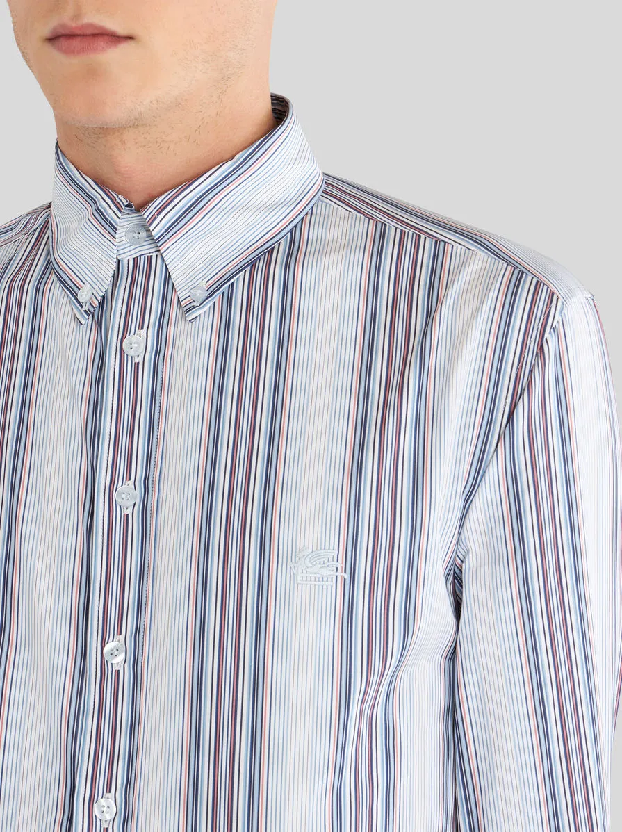 Striped Long-Sleeved Shirt