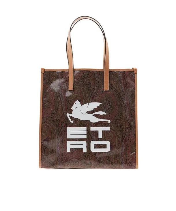 Logo-Print Tote Bag