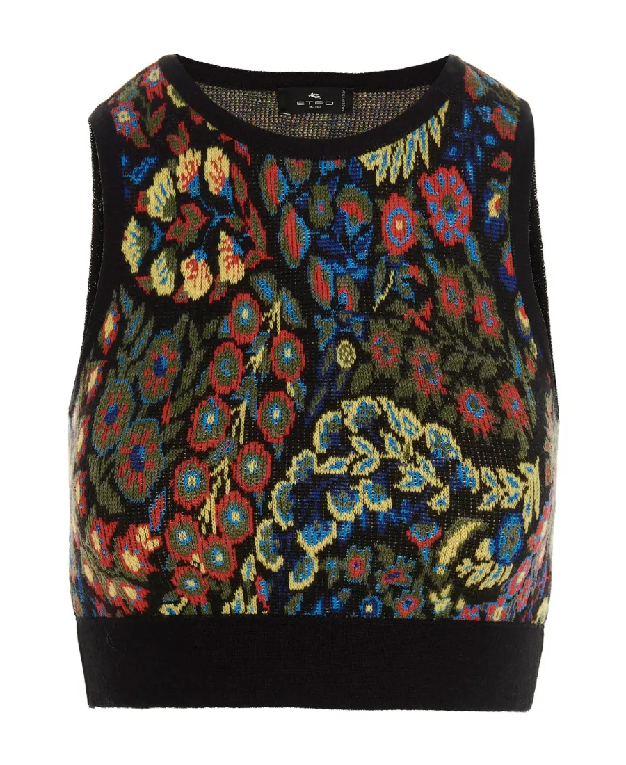 All-Over Printed Two-Piece Suit