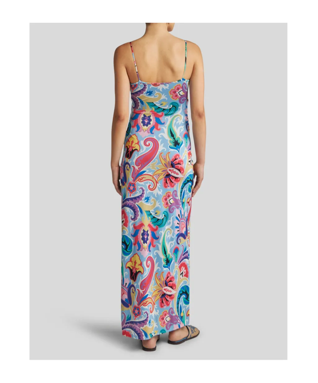 Long Dress With Floral Print
