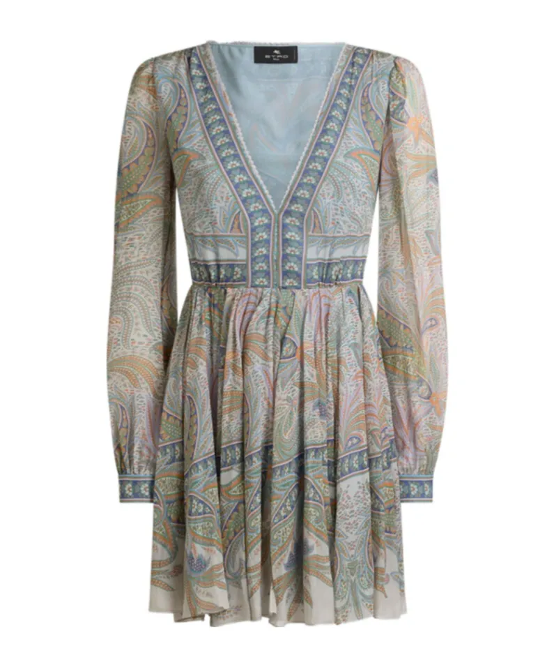Silk Mini Dress