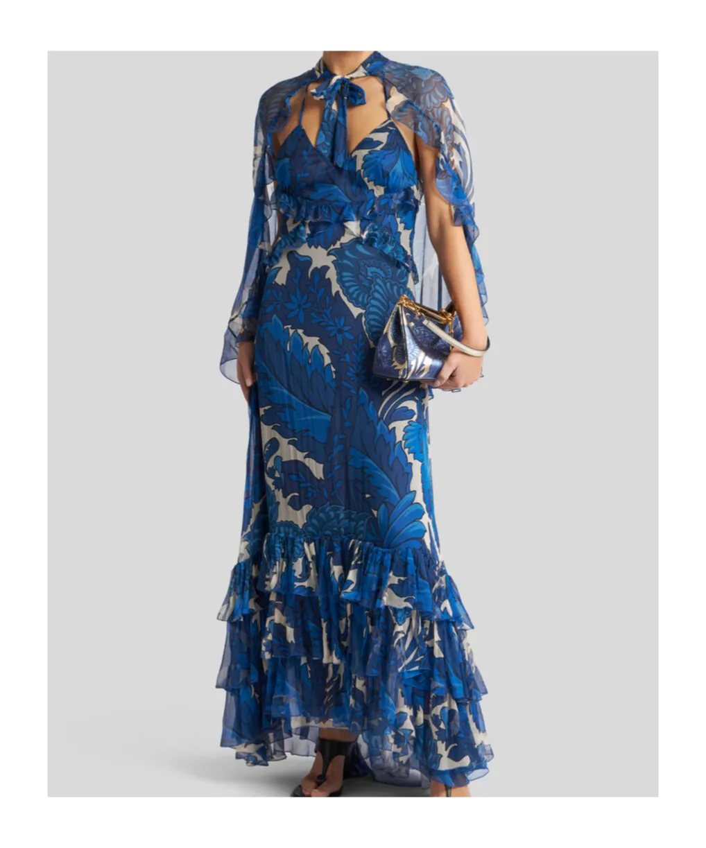 Floral-Printed Maxi Dress