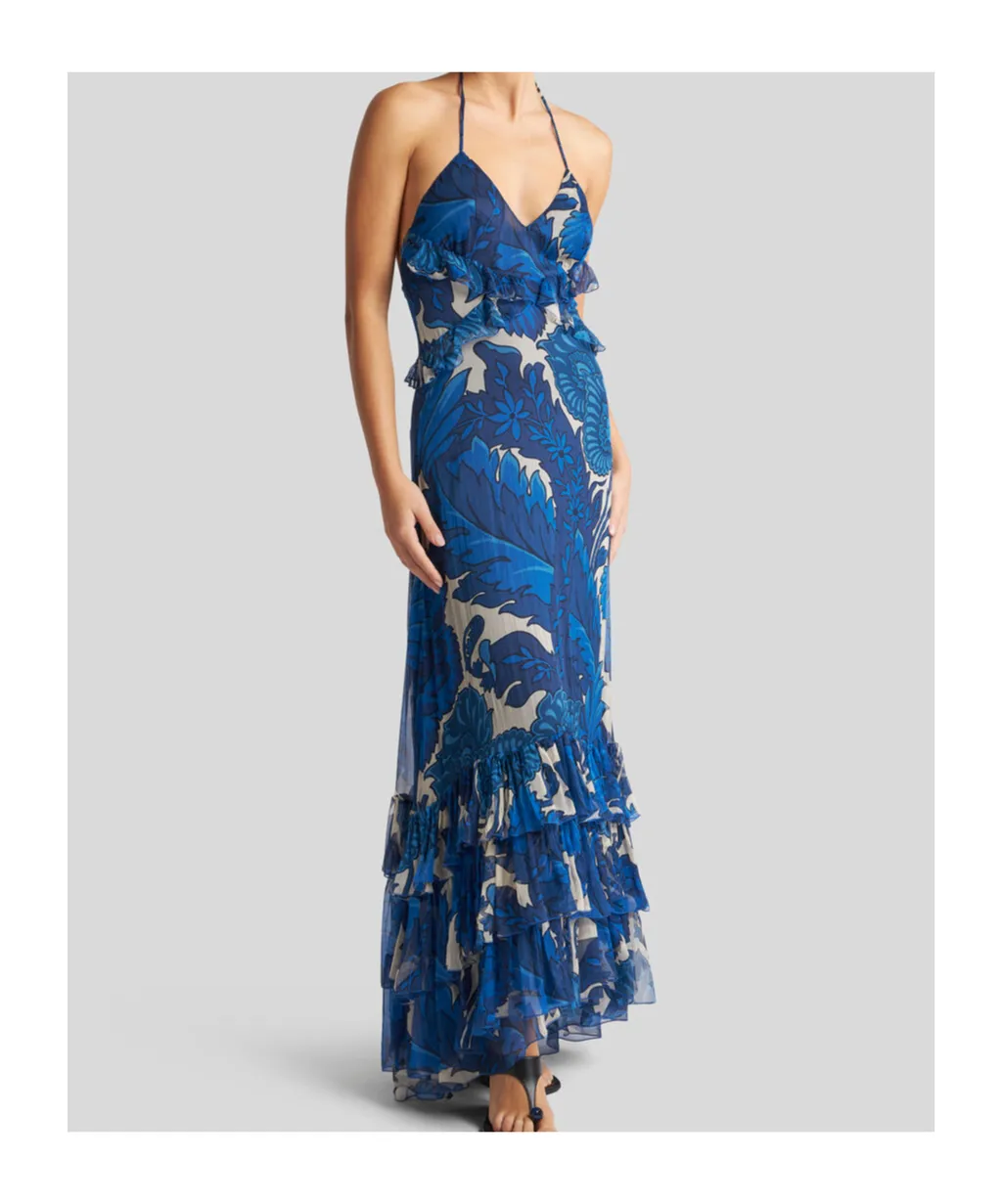Floral-Printed Maxi Dress