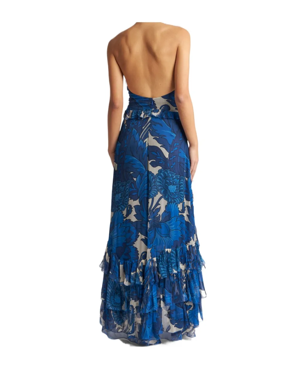 Floral-Printed Maxi Dress