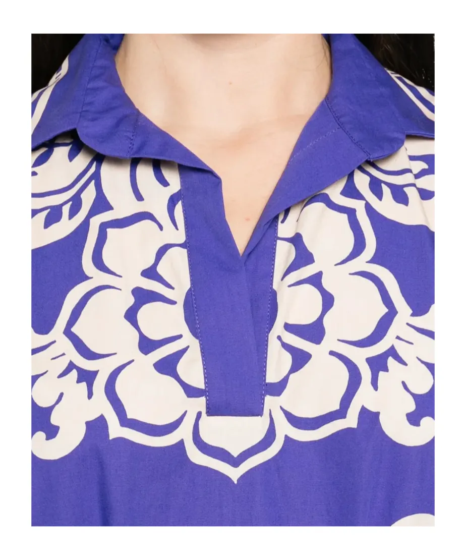 Paisley Printed Midi Dress