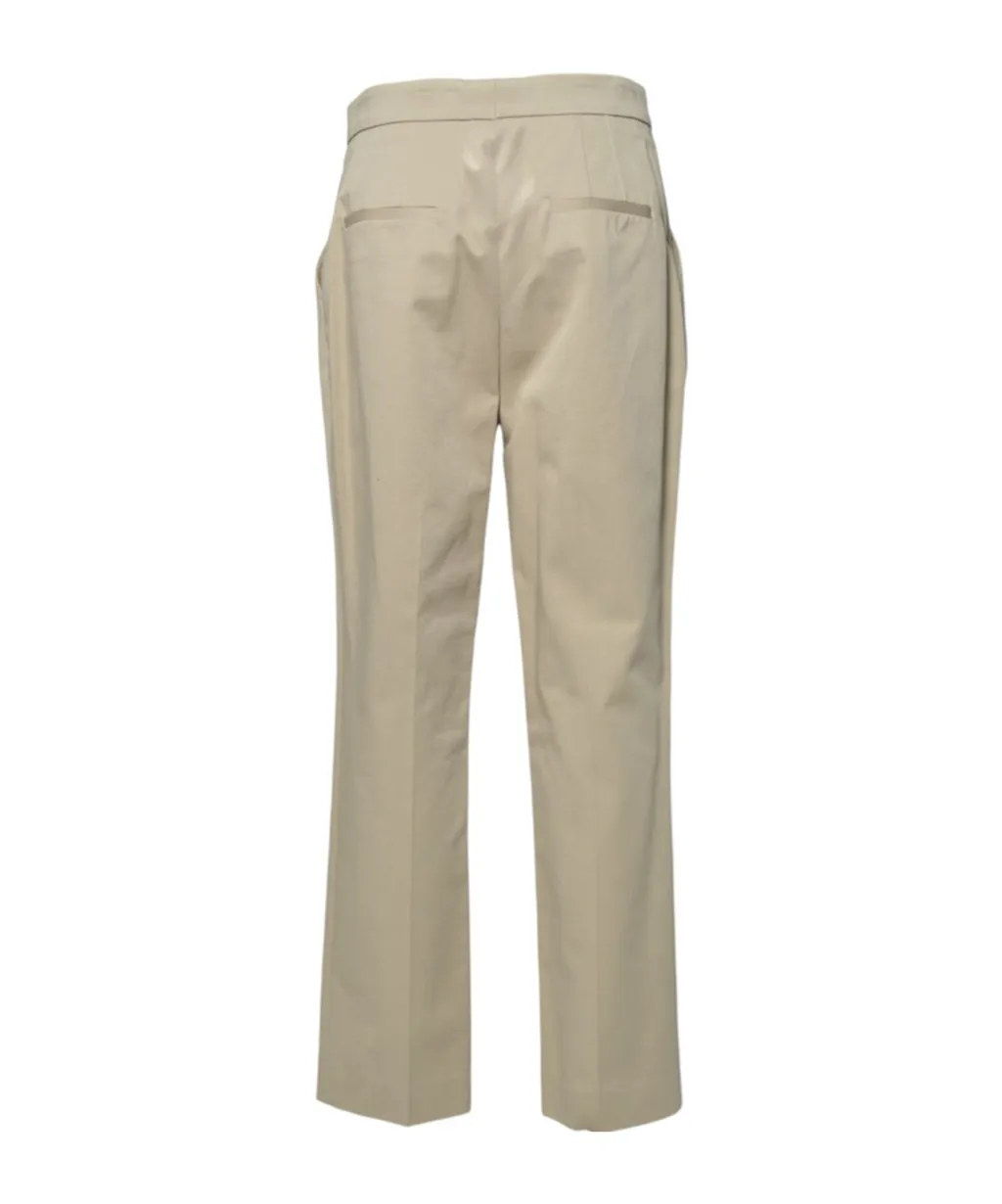 Straight-Leg Tailored Trousers