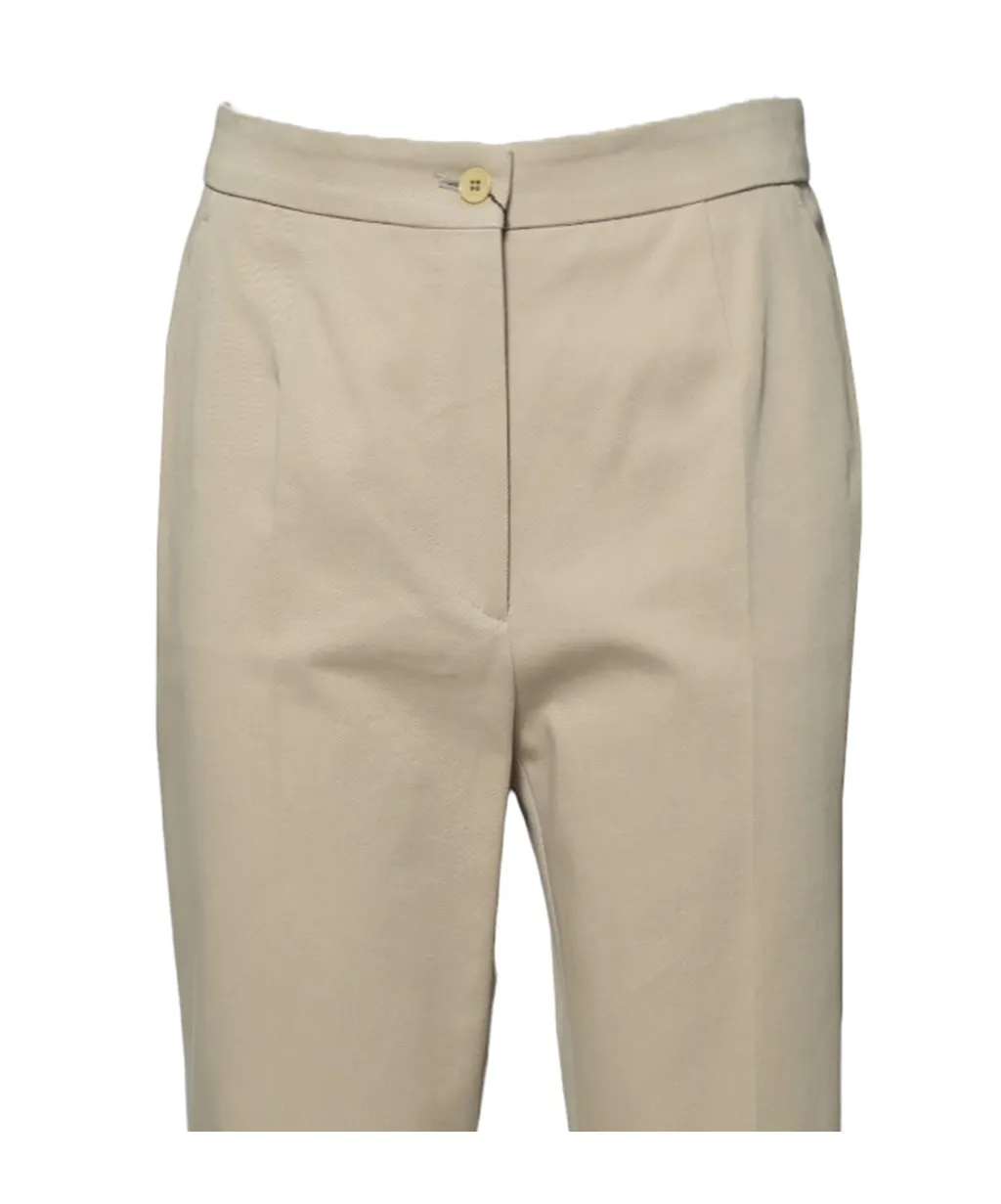 Straight-Leg Tailored Trousers