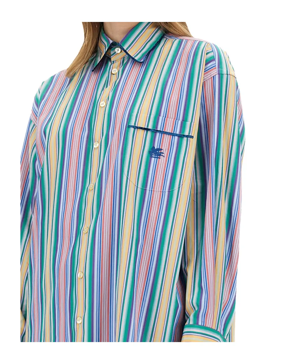 Striped Buttoned Shirt