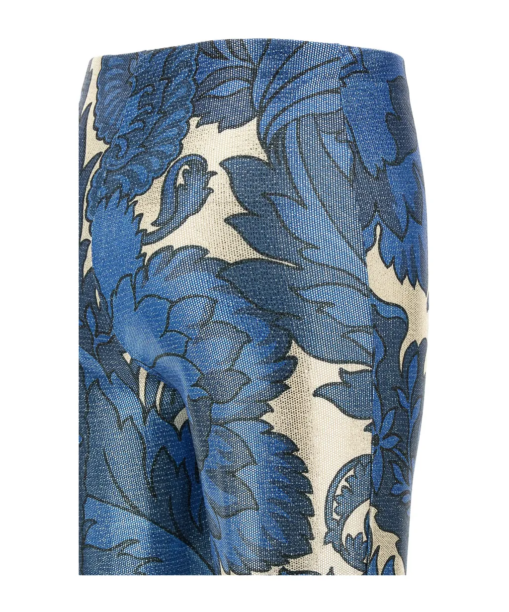Floral Printed Flared Pants
