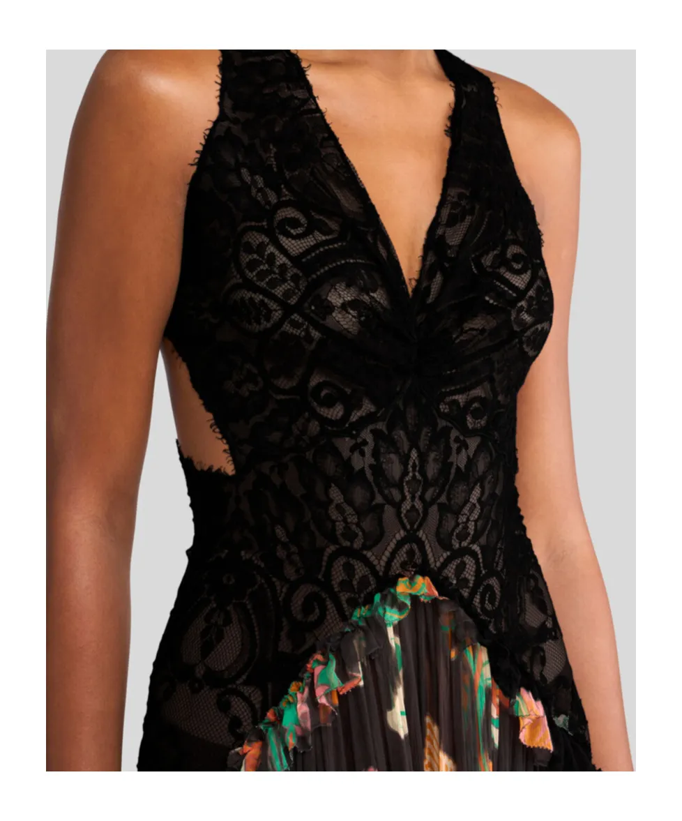 Flounce Long Dress