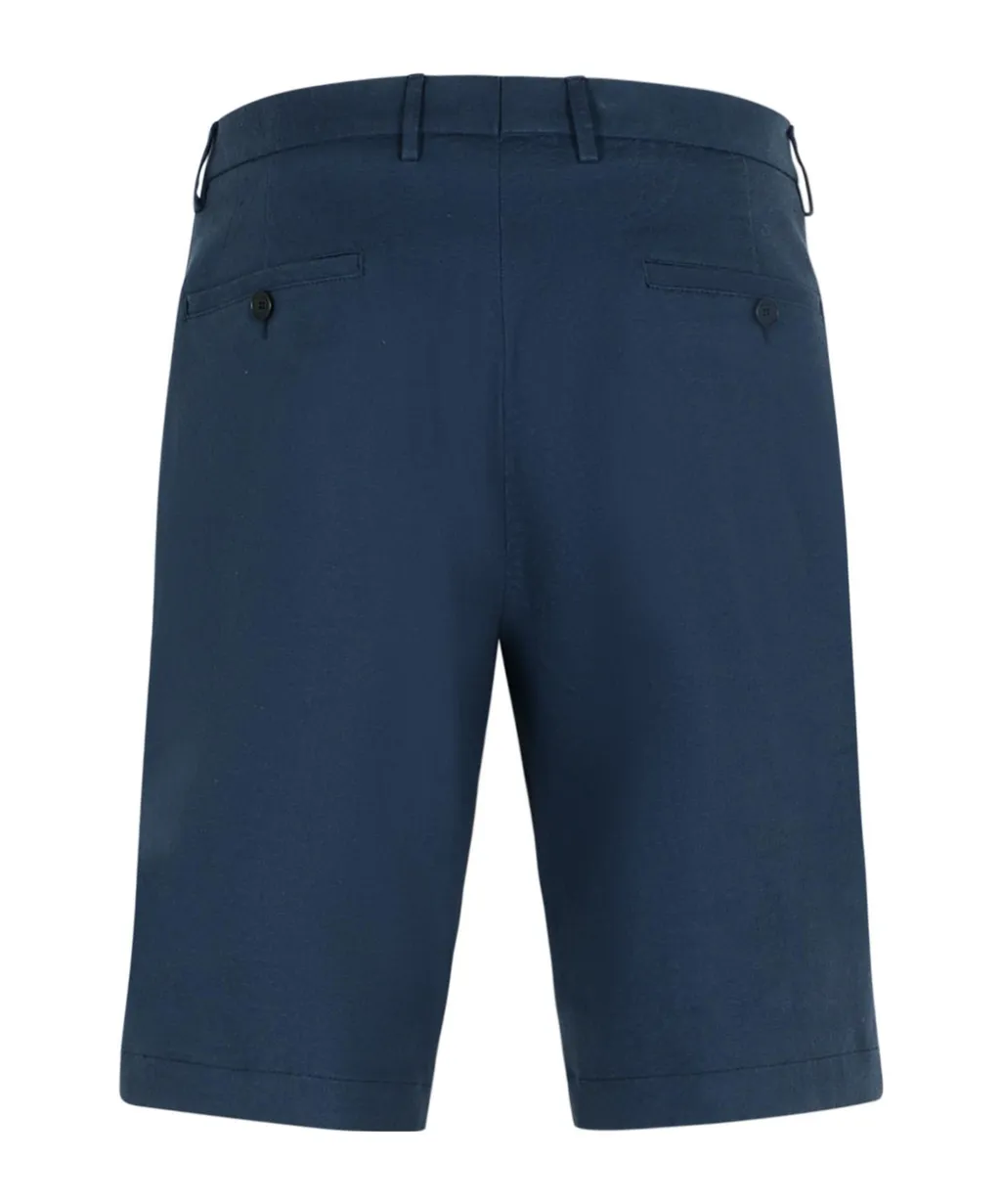 Jacquard Wide-Leg Bermuda Shorts