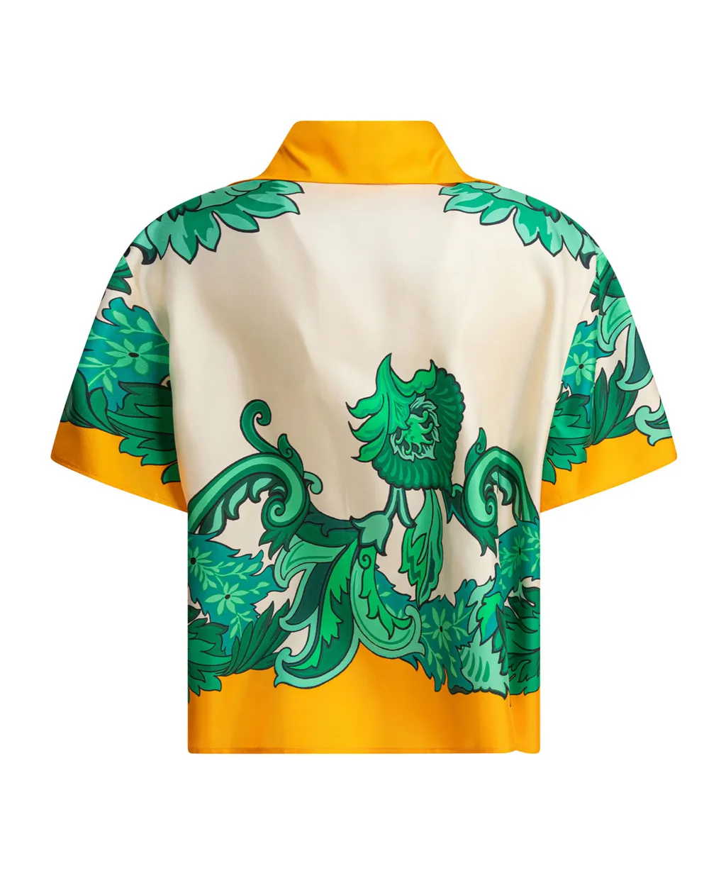 Graphic Printed Short-Sleeved Shirt
