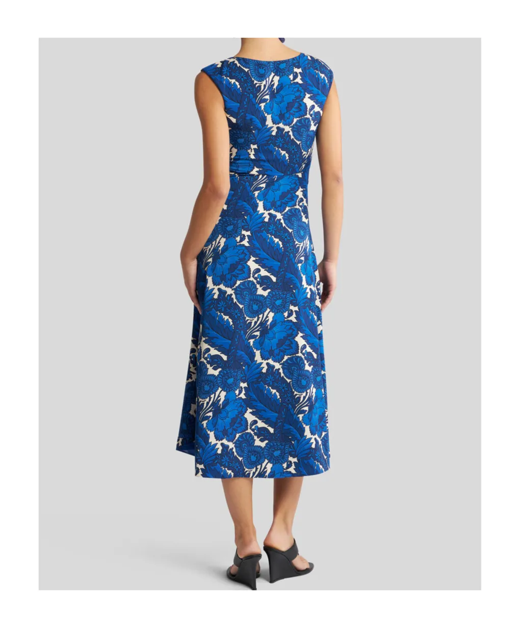 Maxi Floral Print Midi Dress