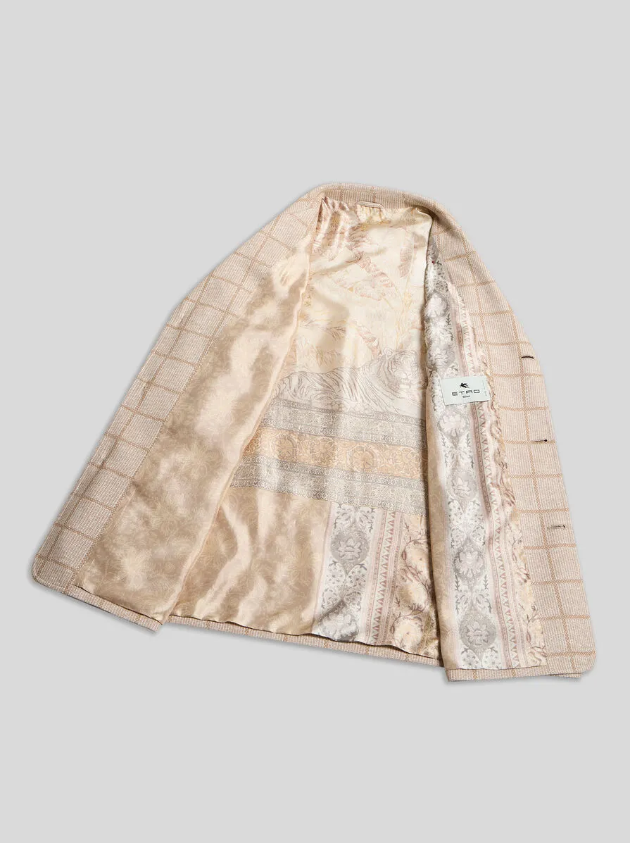 Check Pattern Shirt Jacket
