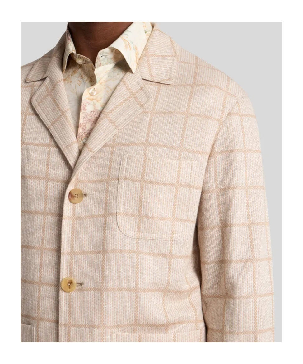 Check Pattern Shirt Jacket