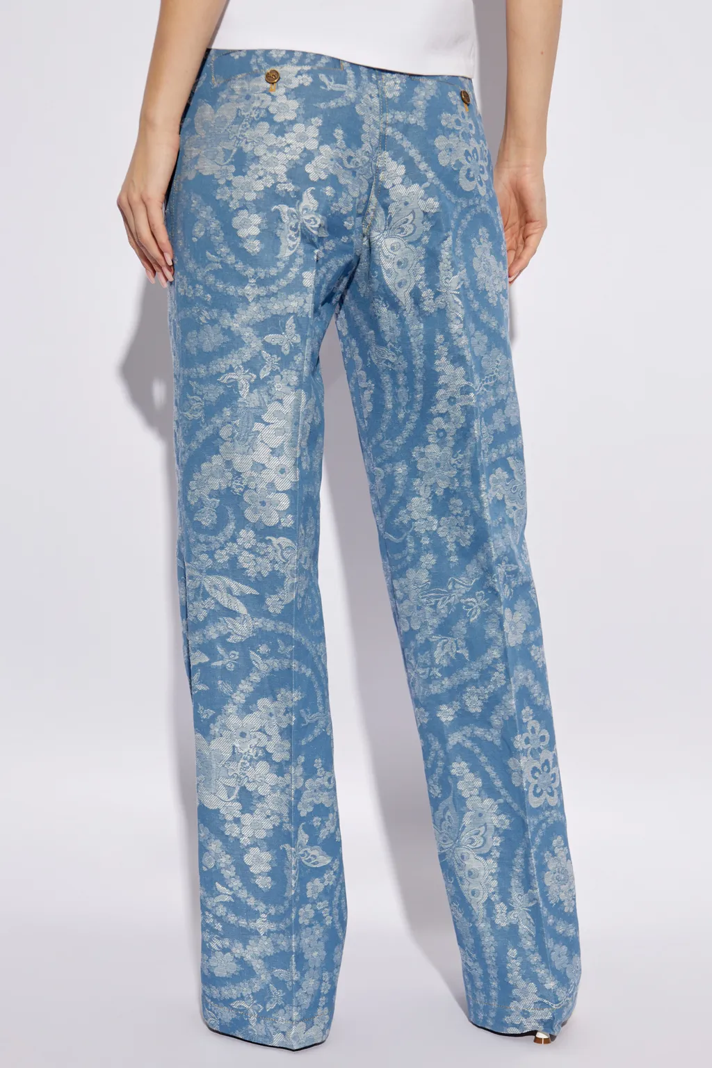 Floral Printed Trousers