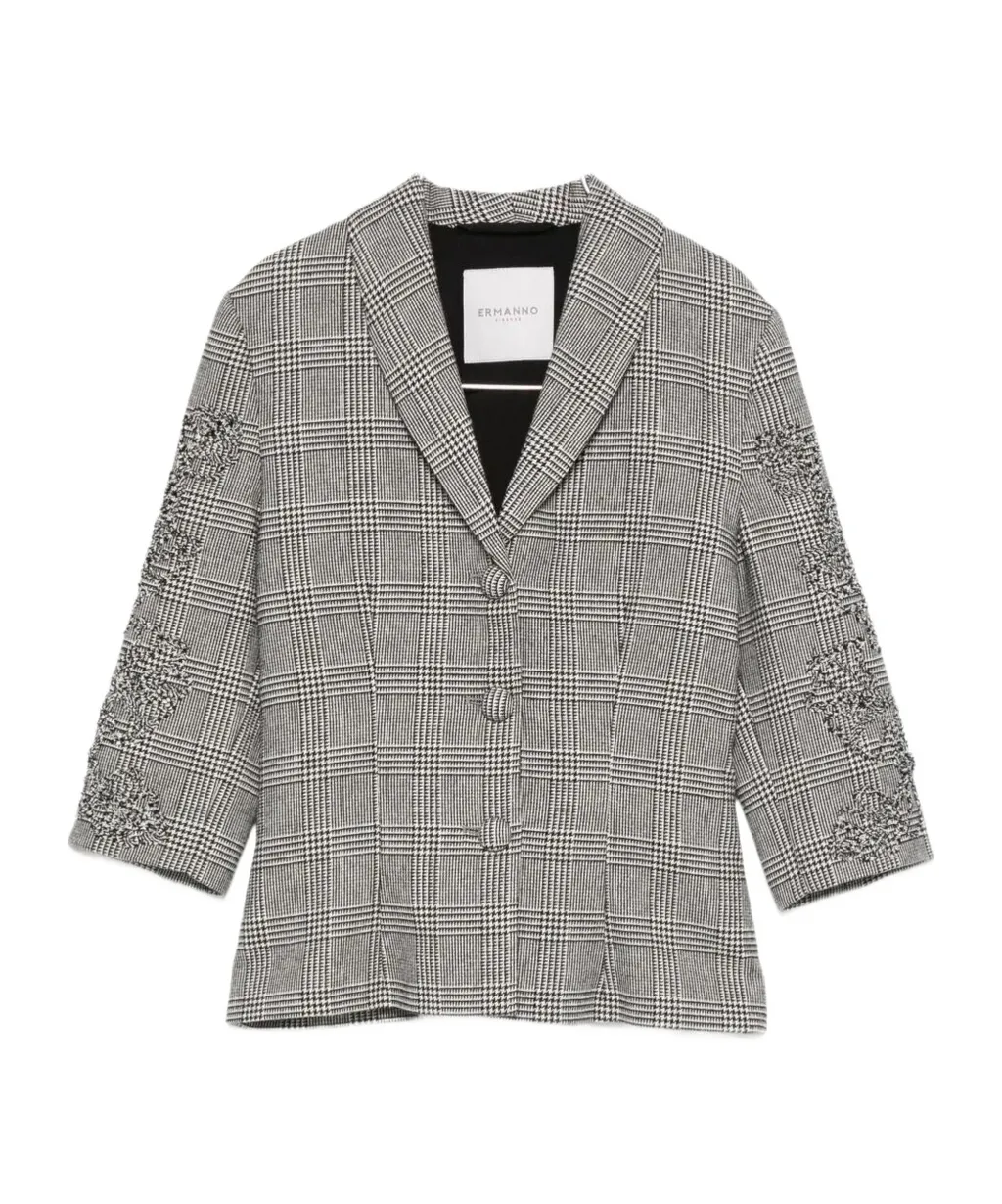 Check-Pattern Blazer