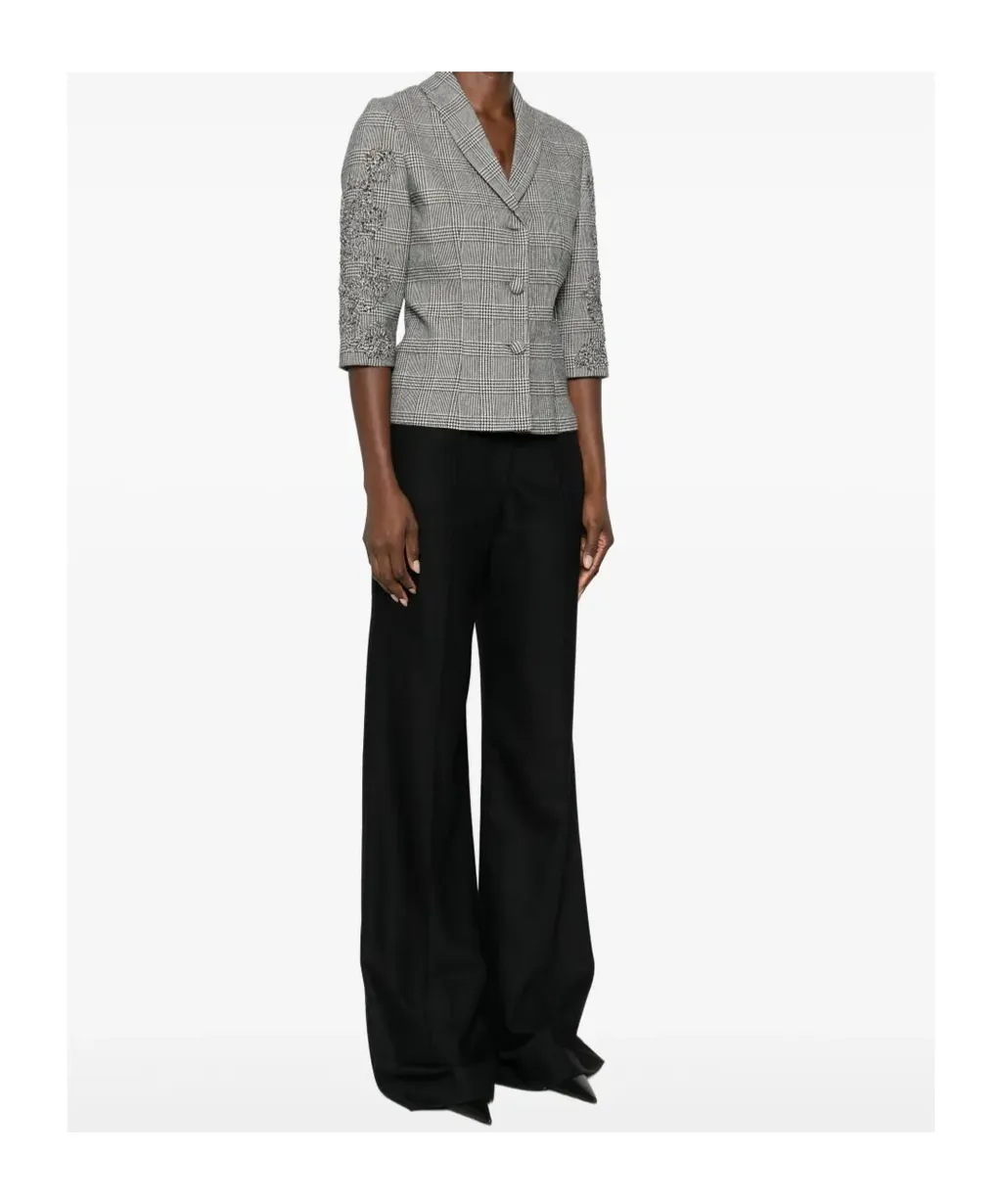 Check-Pattern Blazer