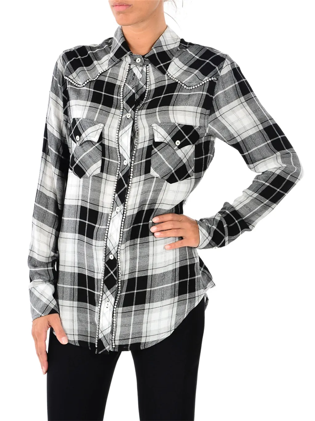 Slim Plaid Shirt