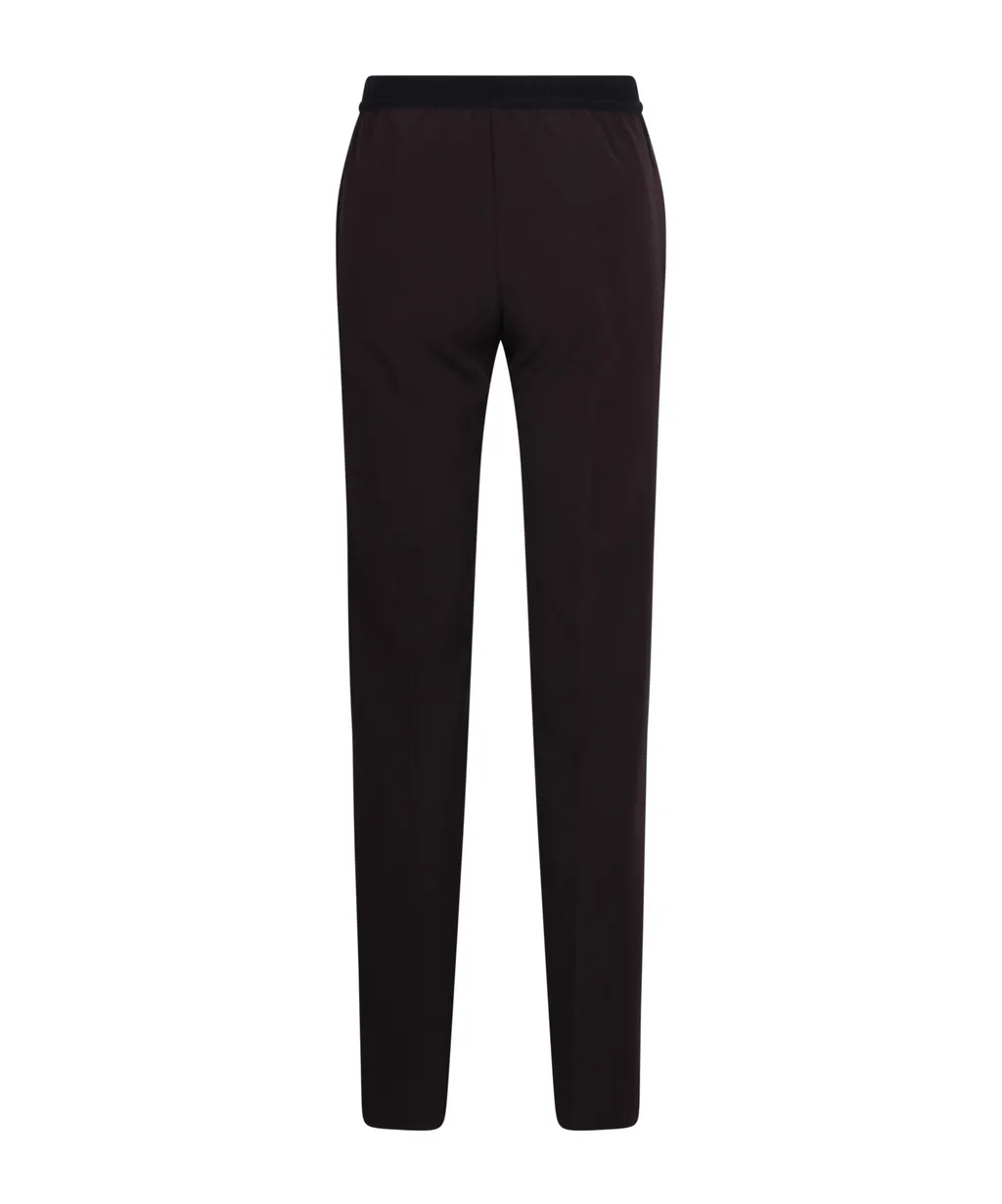 Elasticated-Waist Trousers
